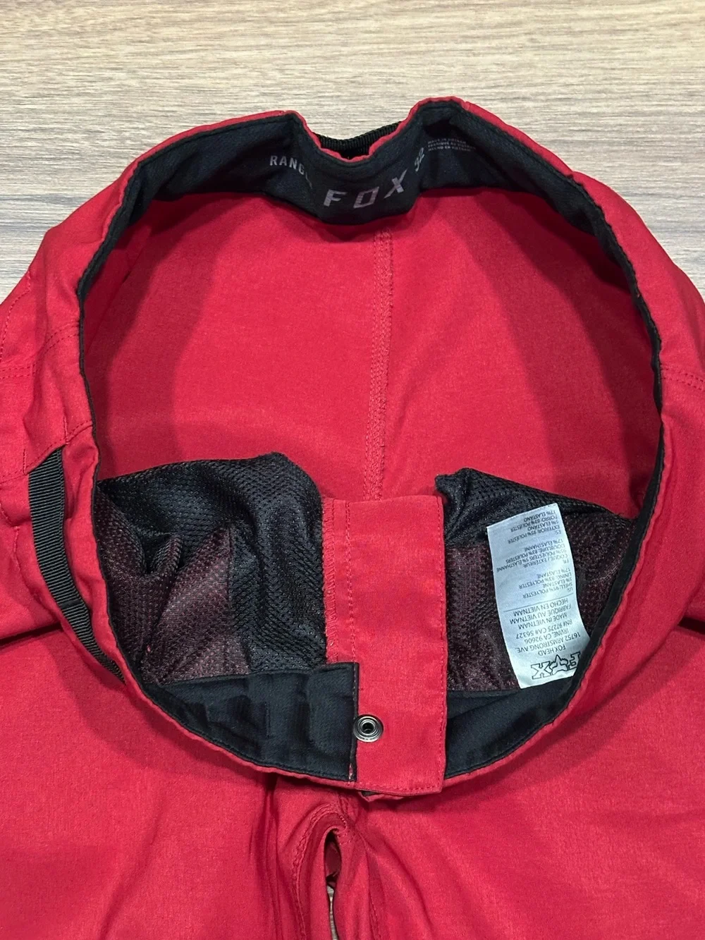 Fox Ranger Cargo Bike Shorts in Red Size 32